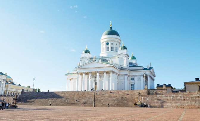 Kathedraal in Helsinki