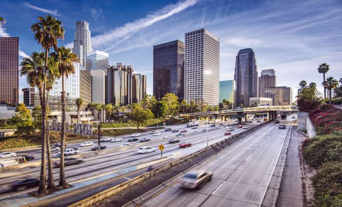 Snelweg van Los Angeles