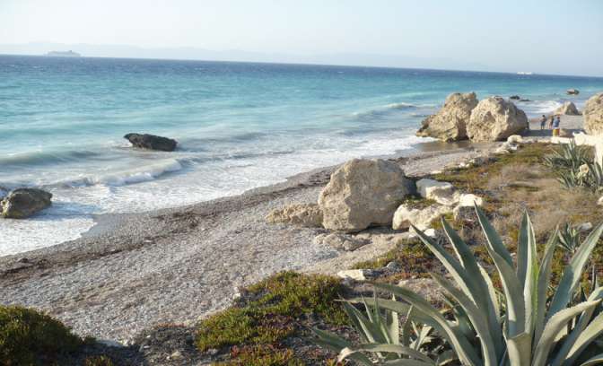 Strand van Rhodos