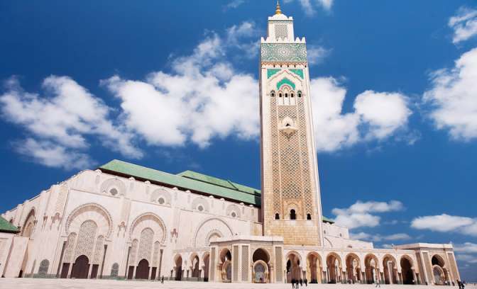 Hassan de tweede moskee in Casablanca