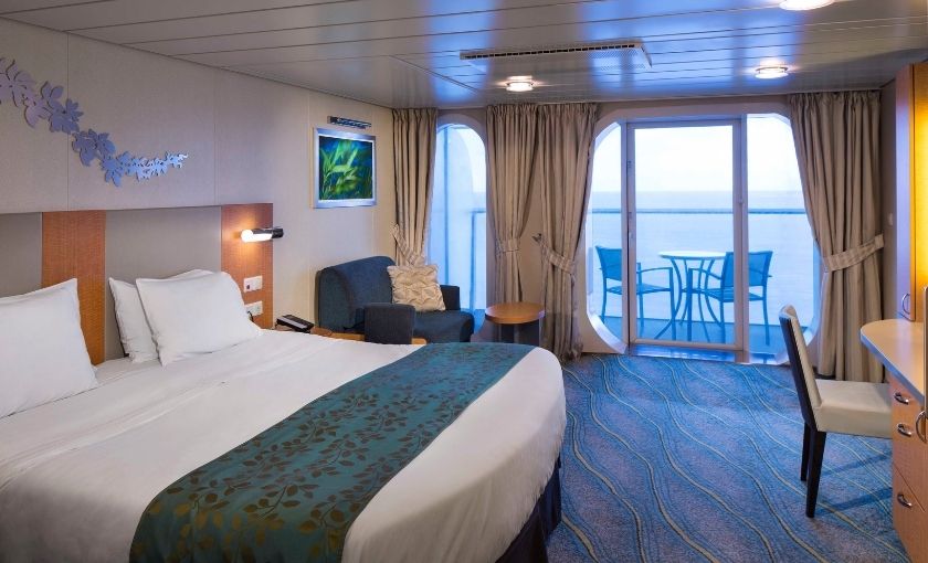 Royal Caribbean buitenhut met balkon C2