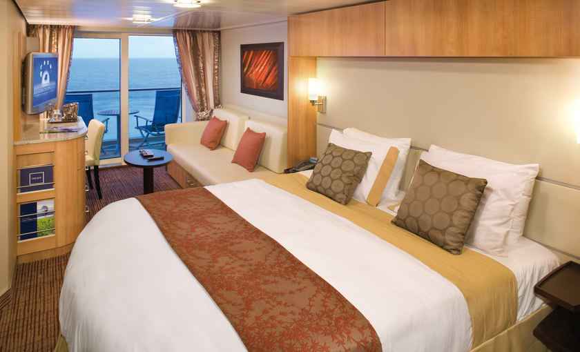 Celebrity cruises buitenhut met balkon  A2