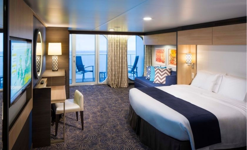 Royal Caribbean buitenhut met balkon superior D3