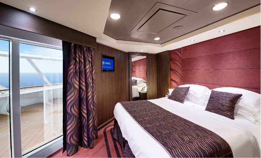 MSC buitenhut met balkon  B3