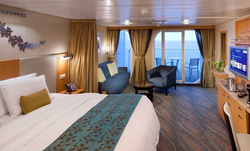  Royal Caribbean buitenhut met balkon 4I