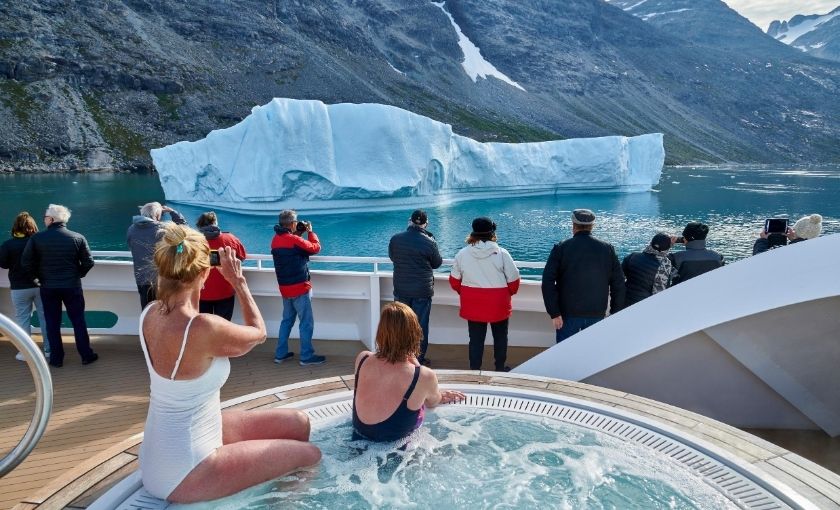 Groenland ijs Prince Christian Sund