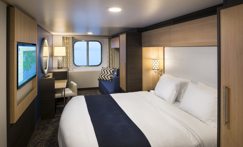 Moderne buitenhut op Anthem of the Seas