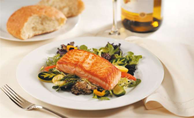 Eten aan boord van Diamond Princess