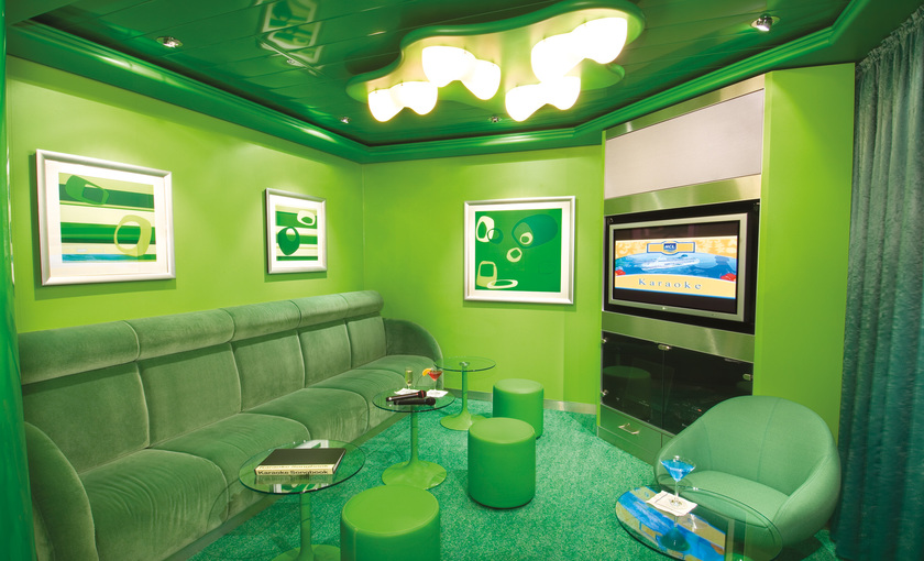 Karaoke ruimte van Norwegian Jewel van NCL
