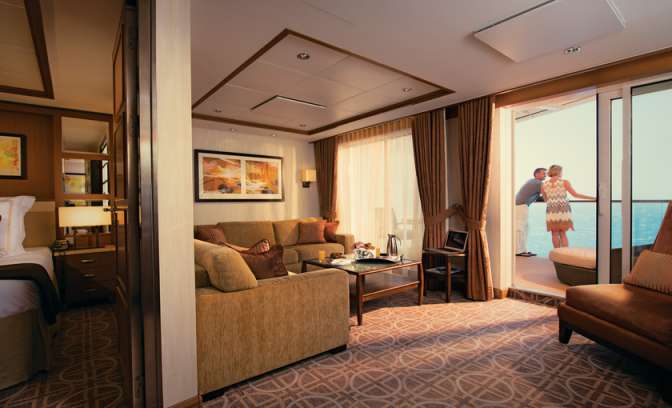 Suites op cruiseschip van Celebrity Eclipse