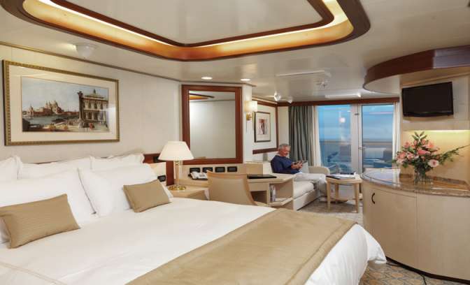Een Princess Suite op de Queen Elizabeth