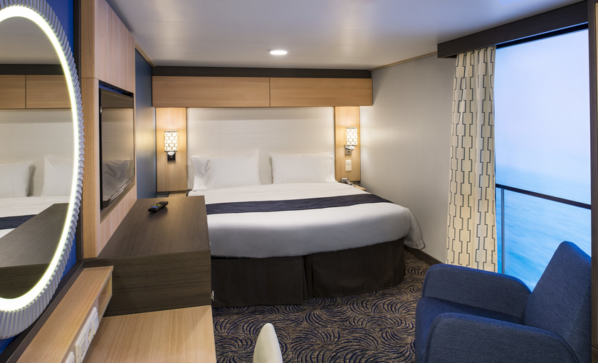 Een binnenhut op de Anthem of the Seas van Royal Caribbean