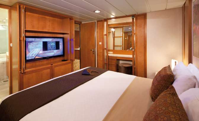 Suite aan boord van schip Celebrity Infinity