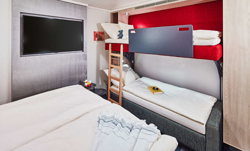 Slaapkamer binnenhut AIDAnova