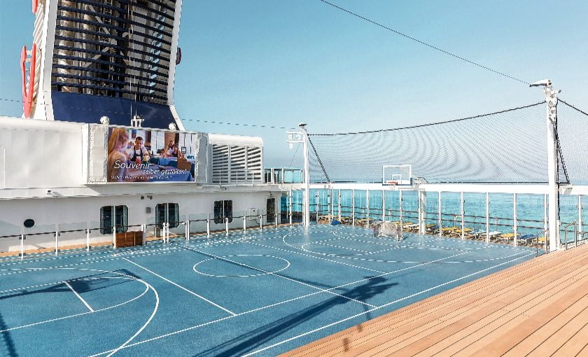 Basketbalveld mein schiff 4