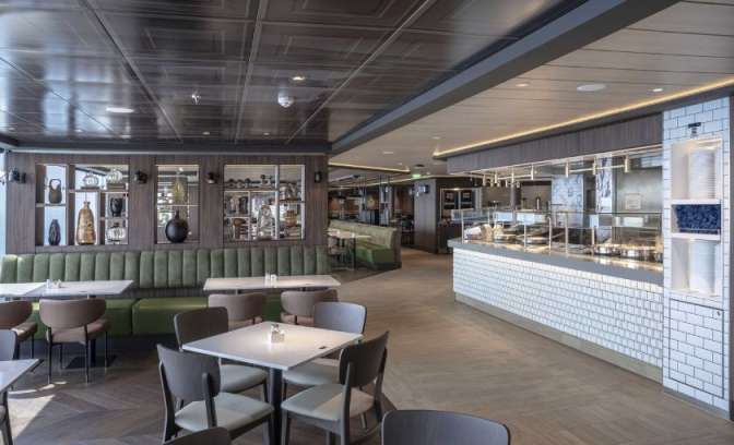 Buffet restaurant MSC World Europa
