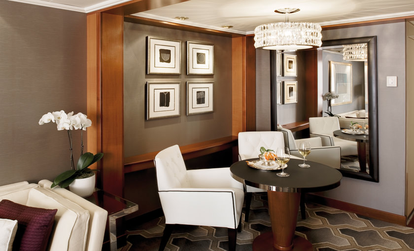 Suite op de Crystal Serenity van Crystal Cruises