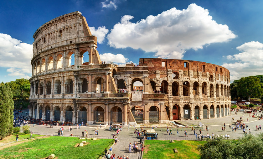 Het colosseum in Rome