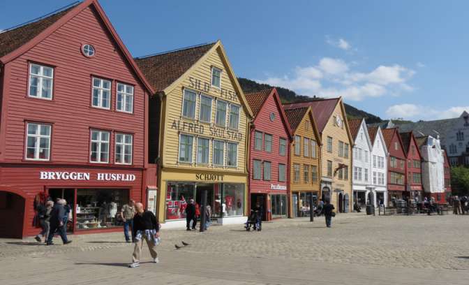 Winkeltjes in Bergen